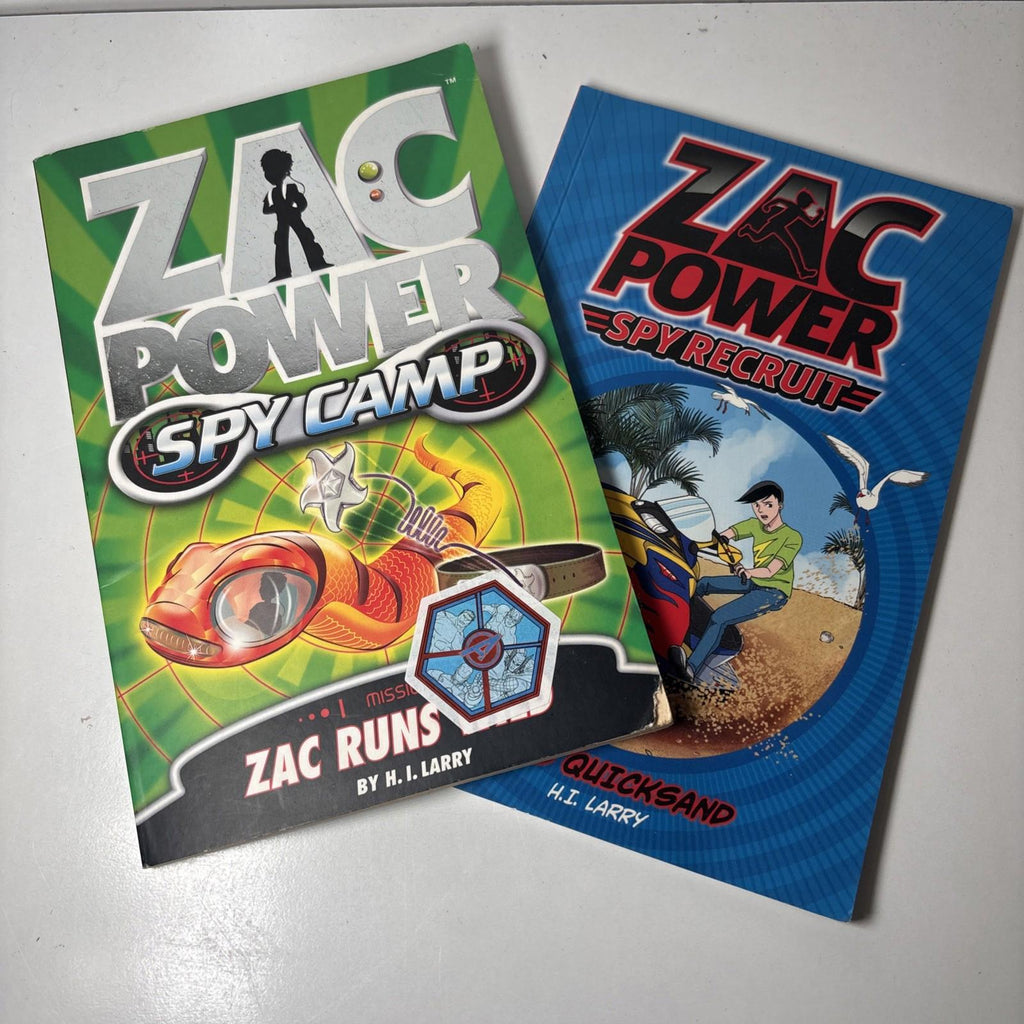 Zac's Quicksand: Zac's Quicksand  & Spy Camp by H.I. Larry , 2014 Kids Book - Come Sell Nearly Anything