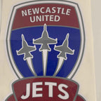 A-League Newcastle Jets FC Mega Supersized Logo Decal Sticker 25cm