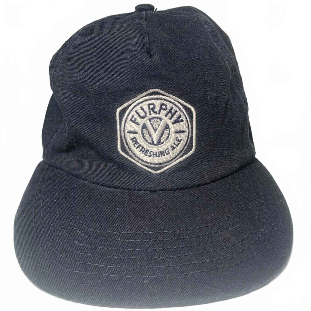 Furphy Refreshing Ale Beer Adjustable Cap Hat Navy Blue Nice Fade GUC.