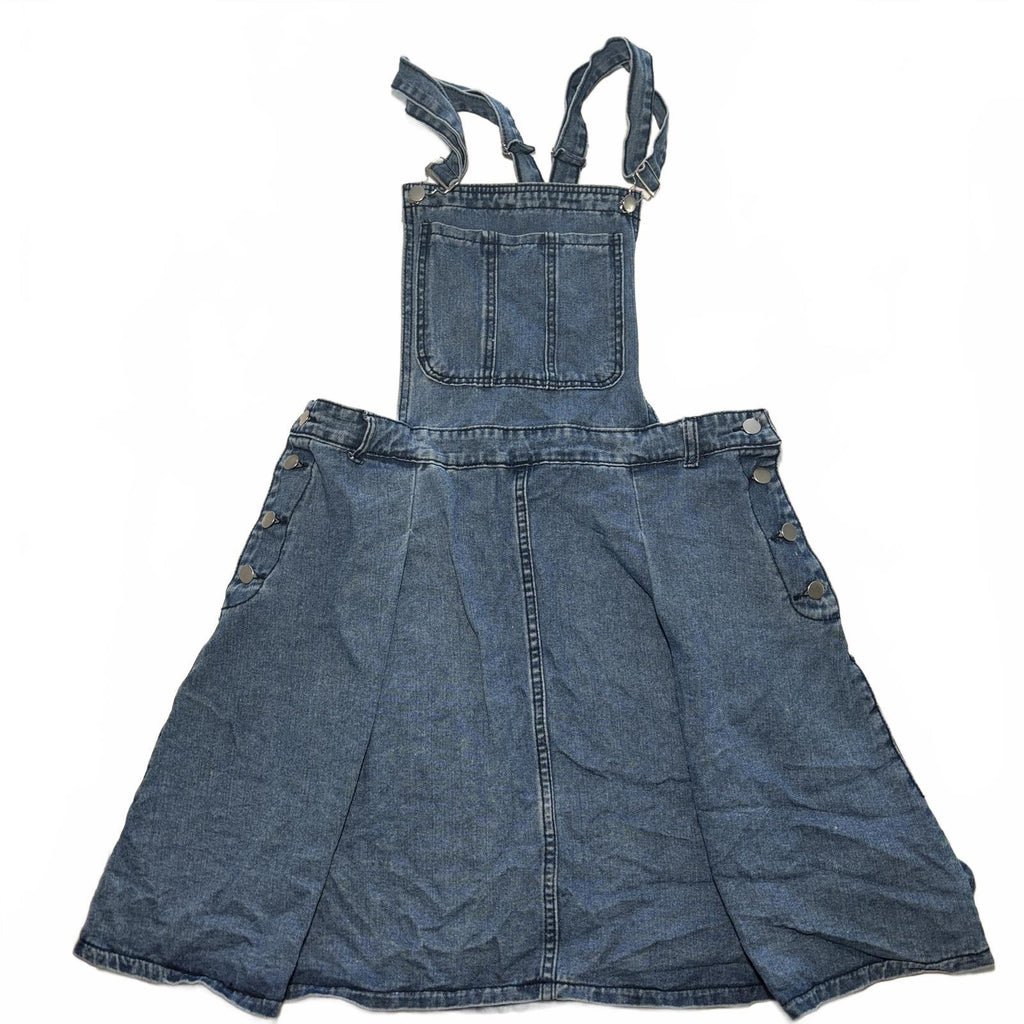 SHEIN Women's Denim Overalls Dress OXL Vintage Y2K Style