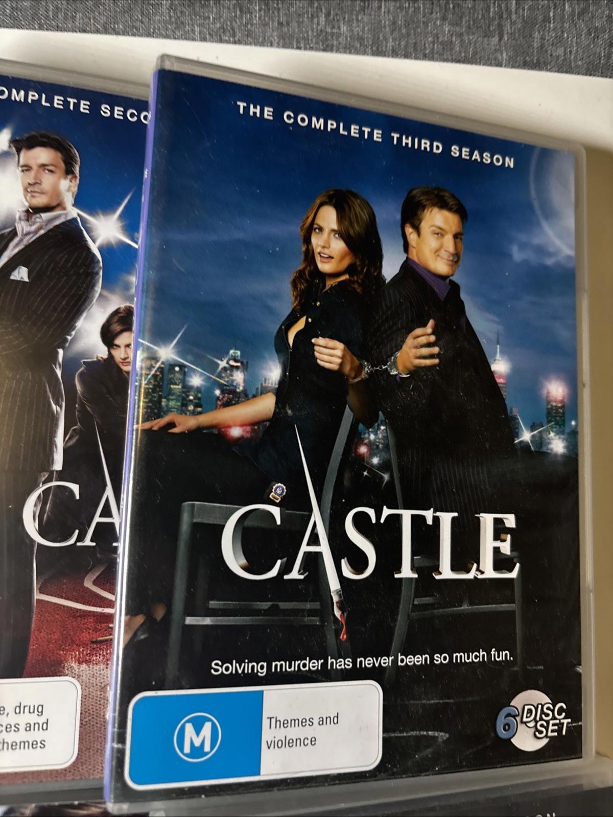 Castle Season 1 - 6 DVD Boxset Region 4 Free Postage - Come Sell Nearly Anything