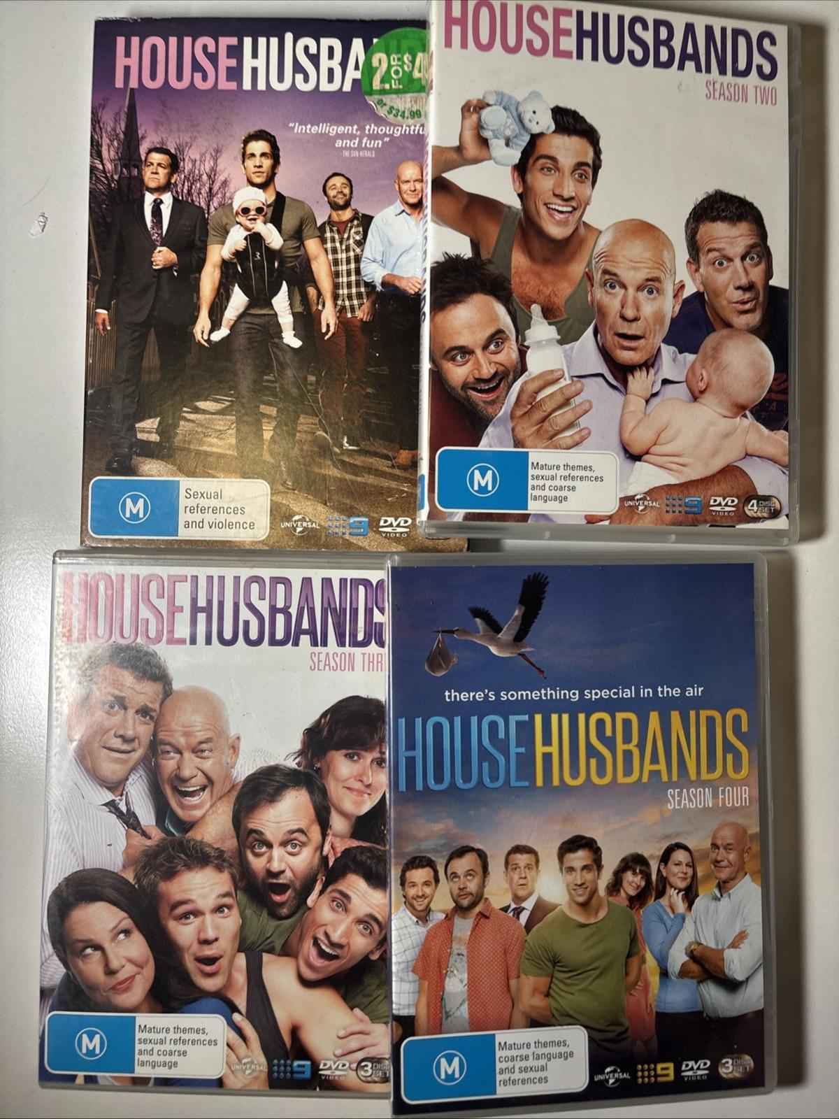 House Husbands Complete Seasons 1-4 DVD  Region 4