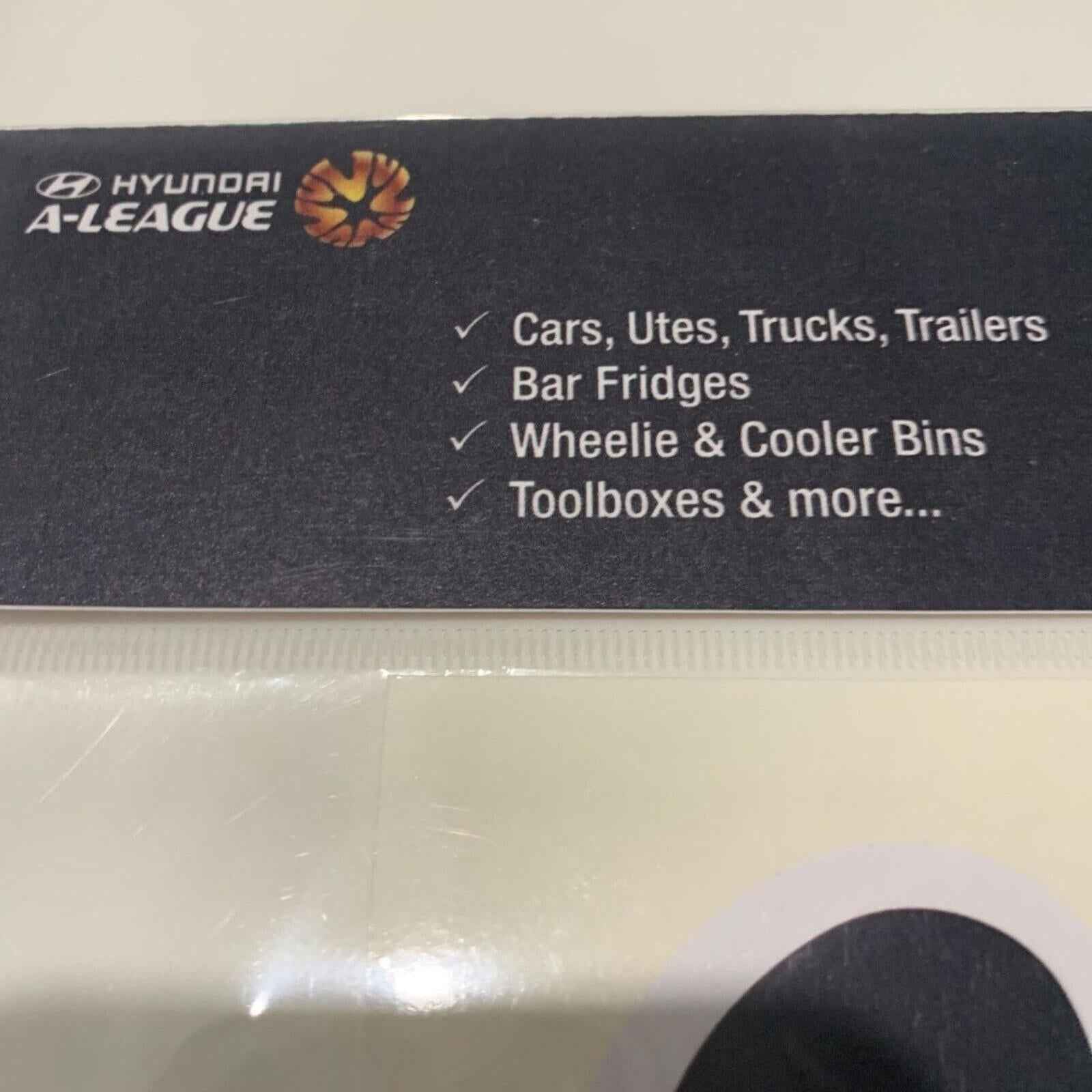 Wellington Phoenix A-League Supersized Mega Team Car Logo Sticker 25cm