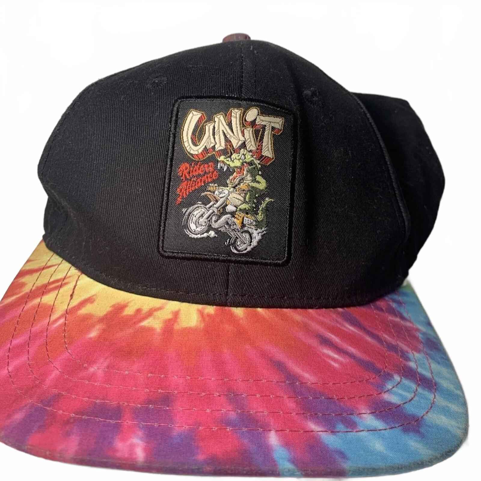 Vintage Unit 2002 Snap Back Cap/Hat, Size Youth, Riders Alliance Very Rare.