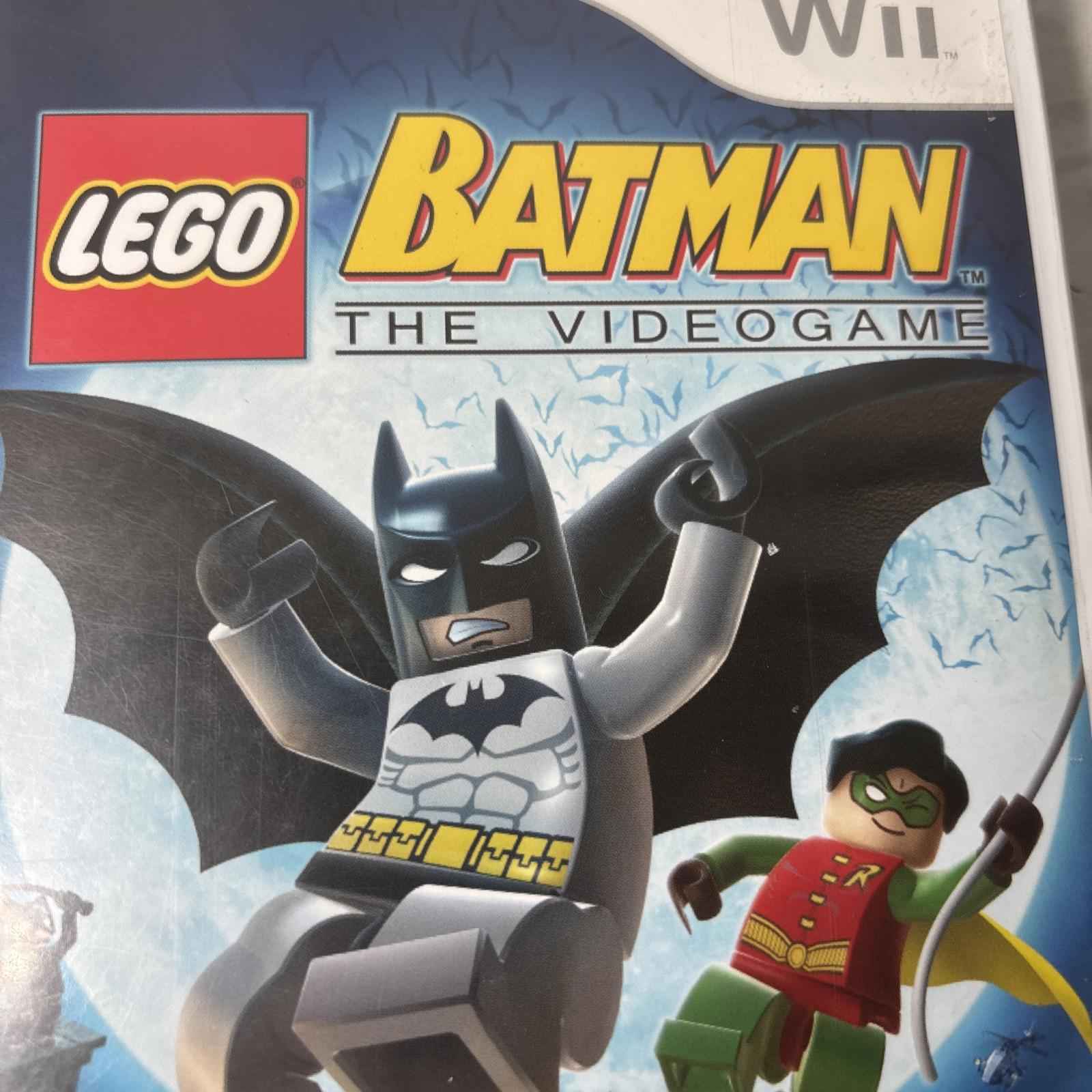 Lego Batman The Video Game - Nintendo Wii Complete PAL