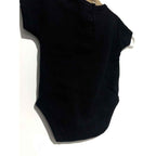 Aster & Oak Singlet Baby Bodysuit / One Piece Black - size 000 0-3 months