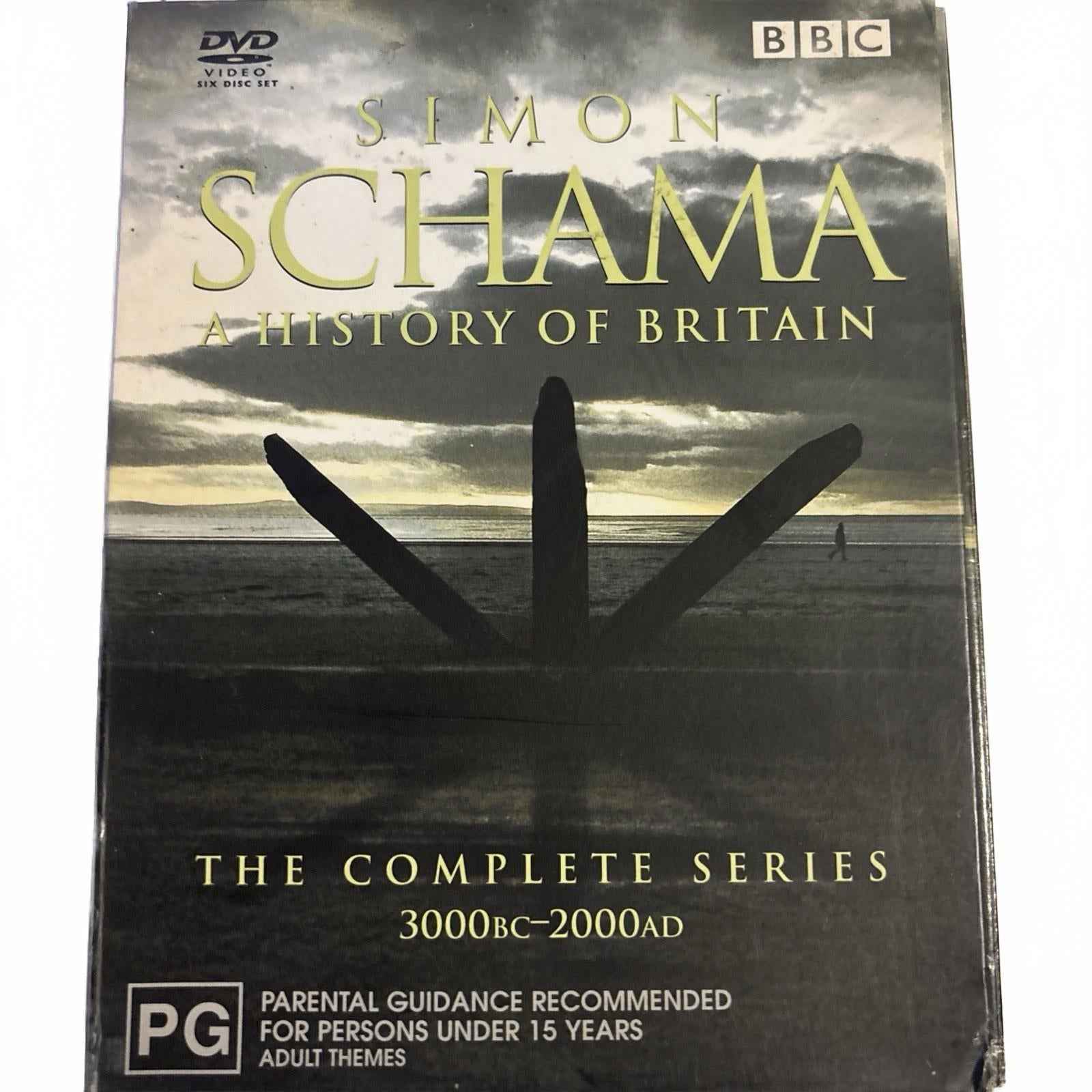 Simon Schama A History Of Britain  Complete Series DVD 3000BC - 2000AD
