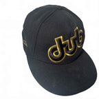 DUB Automotive Brand USA Cap Hat Adult Mens Fitted Stretch Embroidered Logo