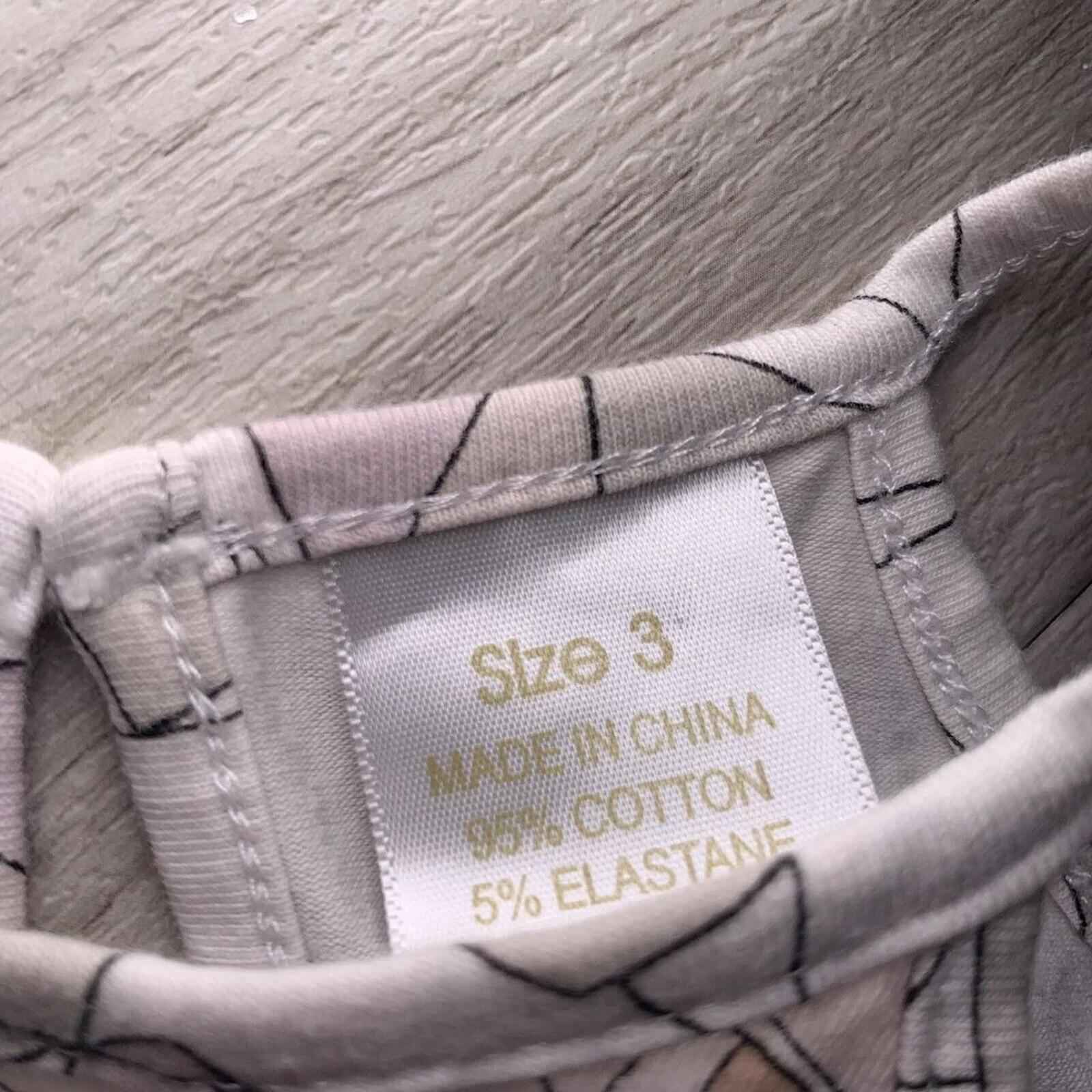 Kardashian Kids Toddler girl size 3 Pattern tank top VGC.