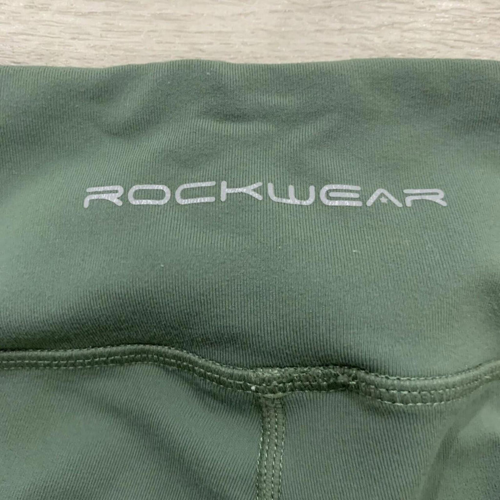 Rockwear Womens Leggings Size 8 7/8 Activewear Green. - Come Sell Nearly Anything