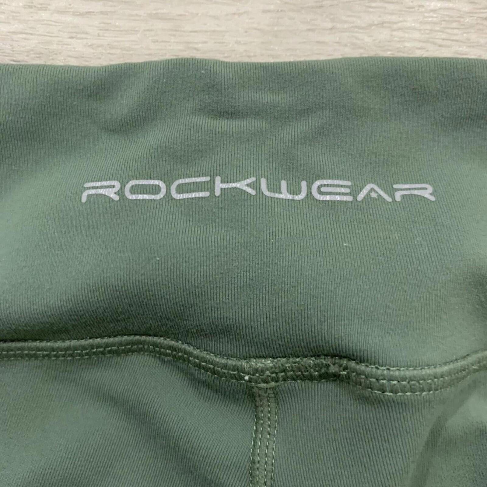 Rockwear Womens Leggings Size 8 7/8 Activewear Green. - Come Sell Nearly Anything