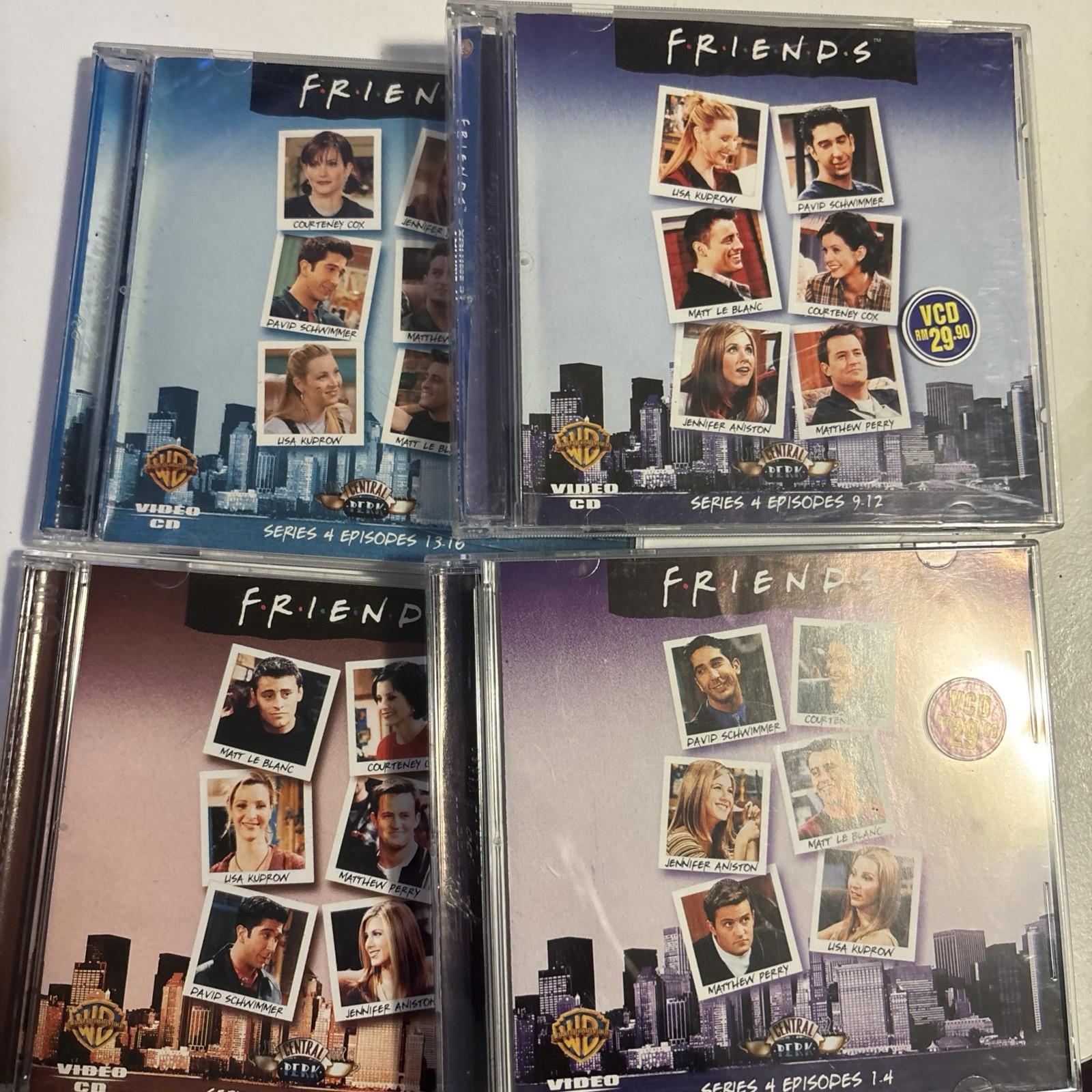 Very Rare 1998 Friends Season 4 Episodes 1-16 Original Video CD 8 VCD Set - Come Sell Nearly Anything