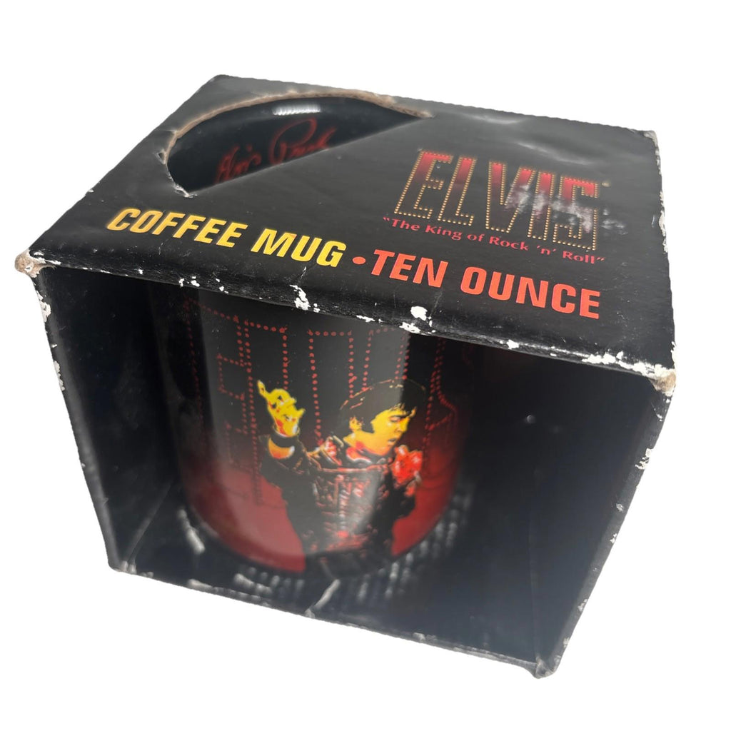 Elvis Presley-Mug-Ceramic-Live Import-Licensed-New Iim Worn Gift Box