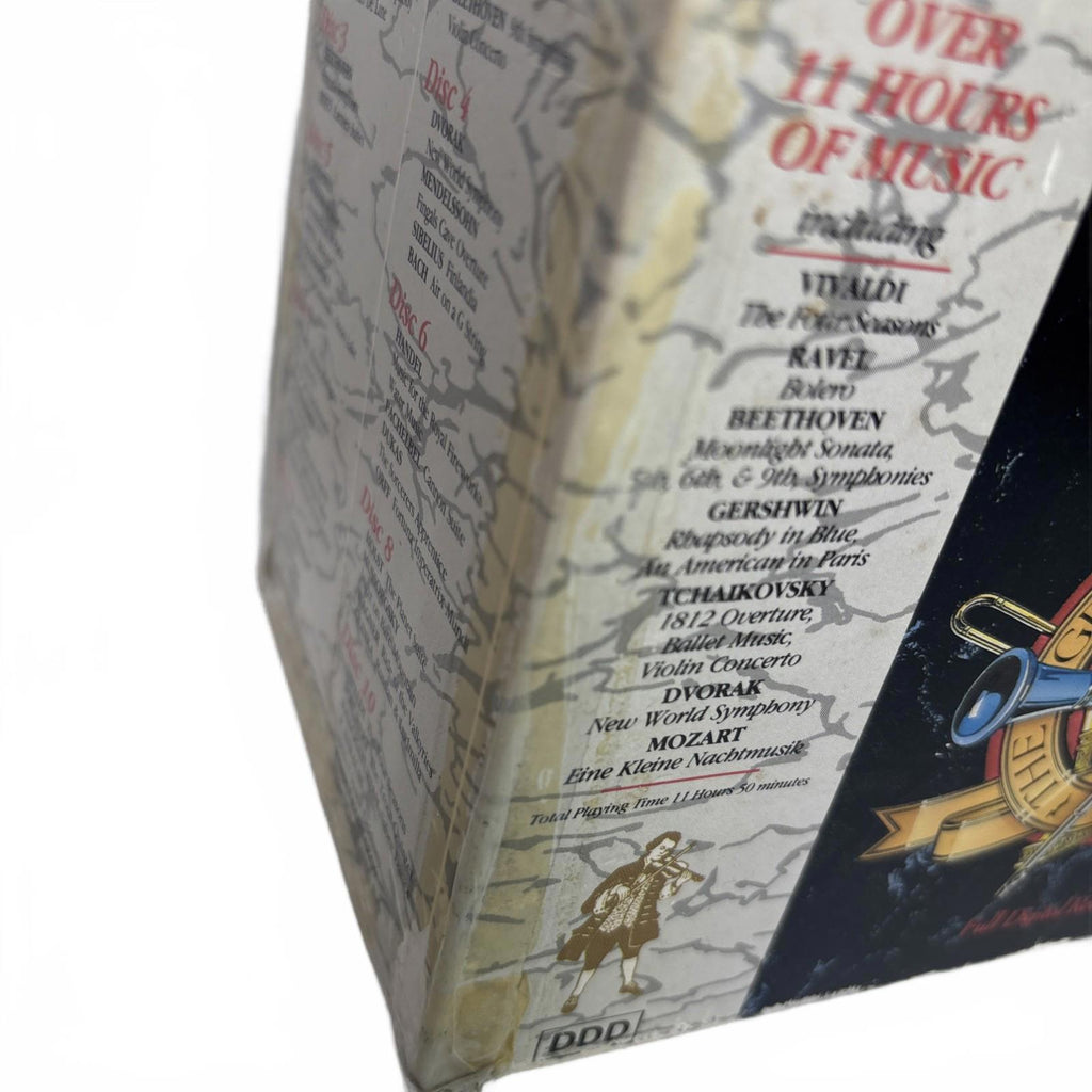 Famous Composers CD 10 Disc Set The Classics Discovered Mozart Beethoven Bach - Come Sell Nearly Anything