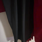 Women's Long Sleeve Colorblock Dress XL Burgundy Black #WomensFashion - Come Sell Nearly Anything
