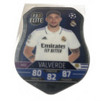 2022-23 Match Attax Pro Elite Shield Federico Valverde #SH4 Real Madrid