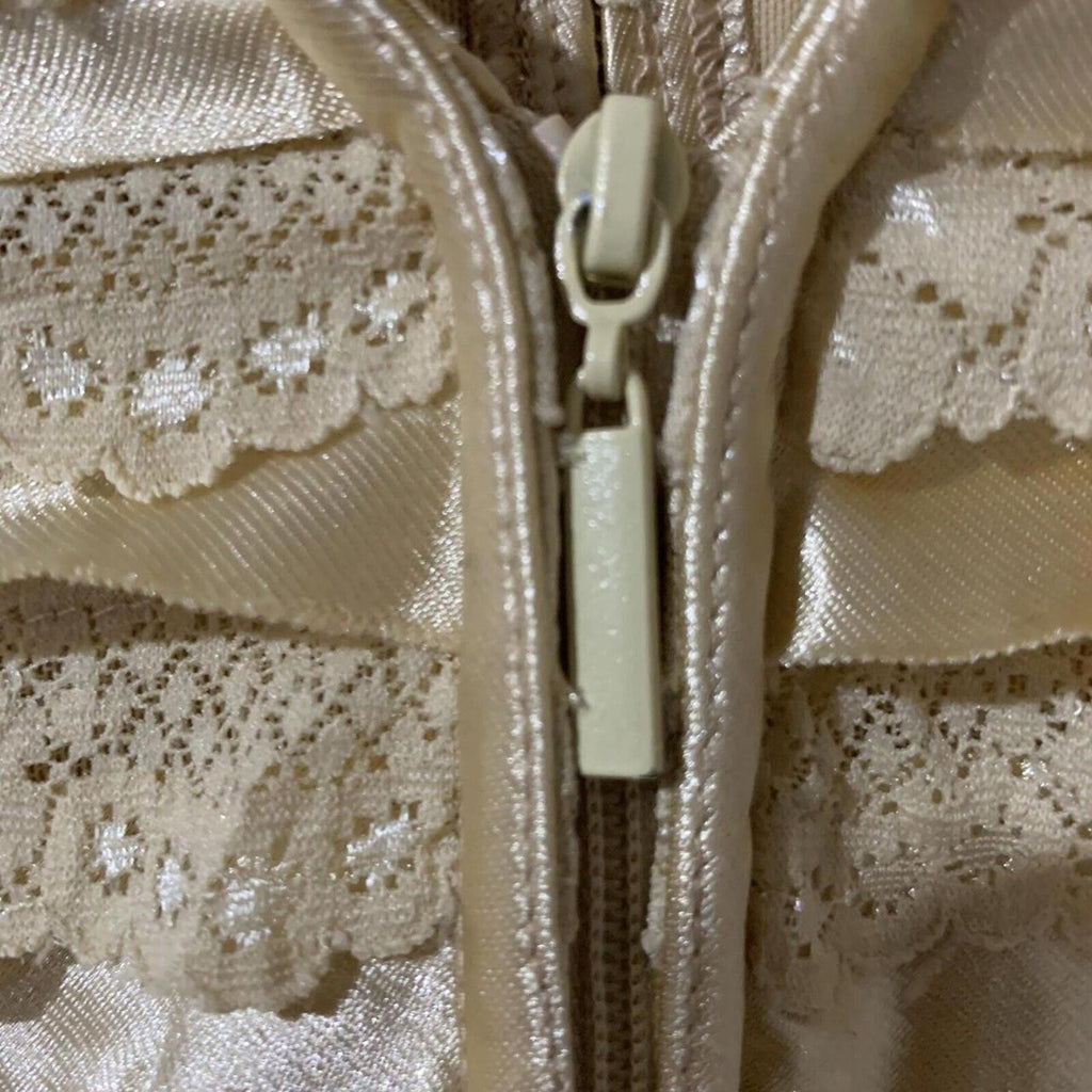 Vintage Sagaie Gold Long Sleeve Jacket With Inlay French - Glam - T5-01 - Come Sell Nearly Anything