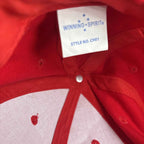 McDonalds Restaurant Yellow Arches Hamburger Red Baseball Cap Hat New OSFM 2024