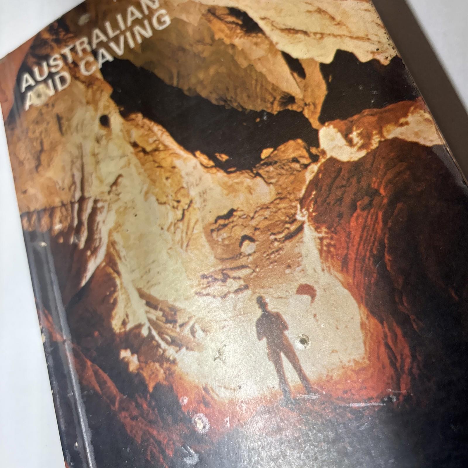 Australian Caves And Carvings - Periwinkle Colour Guides - Vintage Scarce Book - Come Sell Nearly Anything