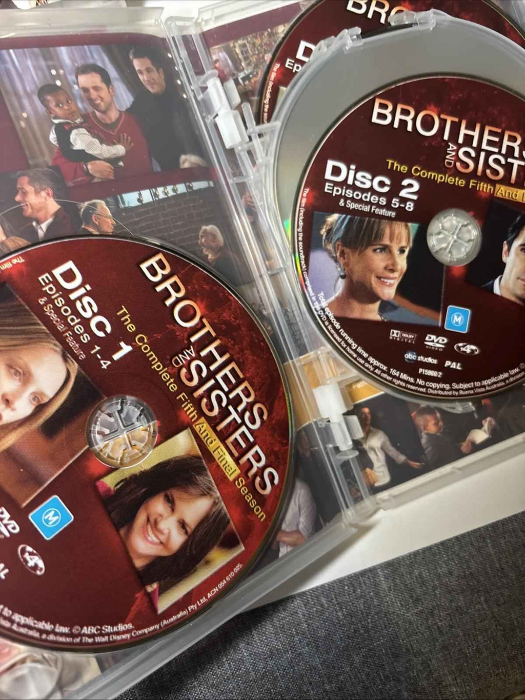 Brothers and Sisters The Complete Series Season 1-5 DVD Mixed Region 4