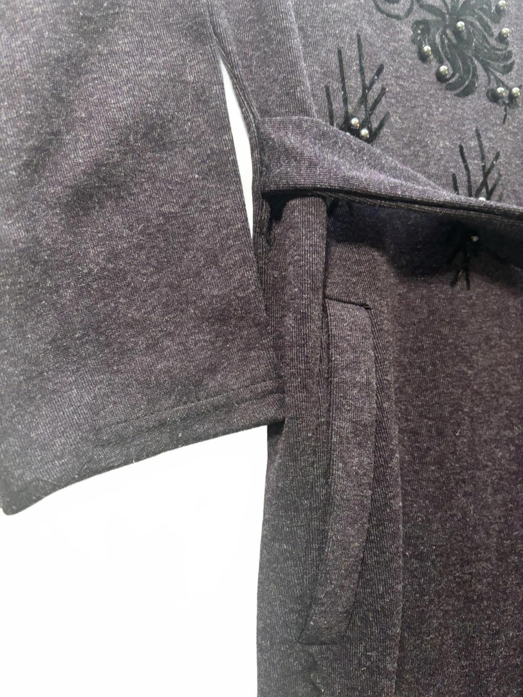 Altuky Women's Long Embroidered Outerwear Coat Size 46 - Come Sell Nearly Anything