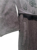 Altuky Women's Long Embroidered Outerwear Coat Size 46 - Come Sell Nearly Anything