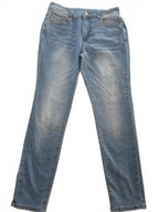 Women's Straight Jeans Size L Blue Denim #WomensJeans #StraightLeg #Denim - Come Sell Nearly Anything