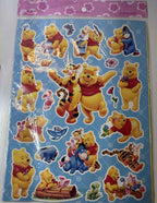 Winnie The Pooh And Friends Wall Decals x 2 sheets (2 Sided)