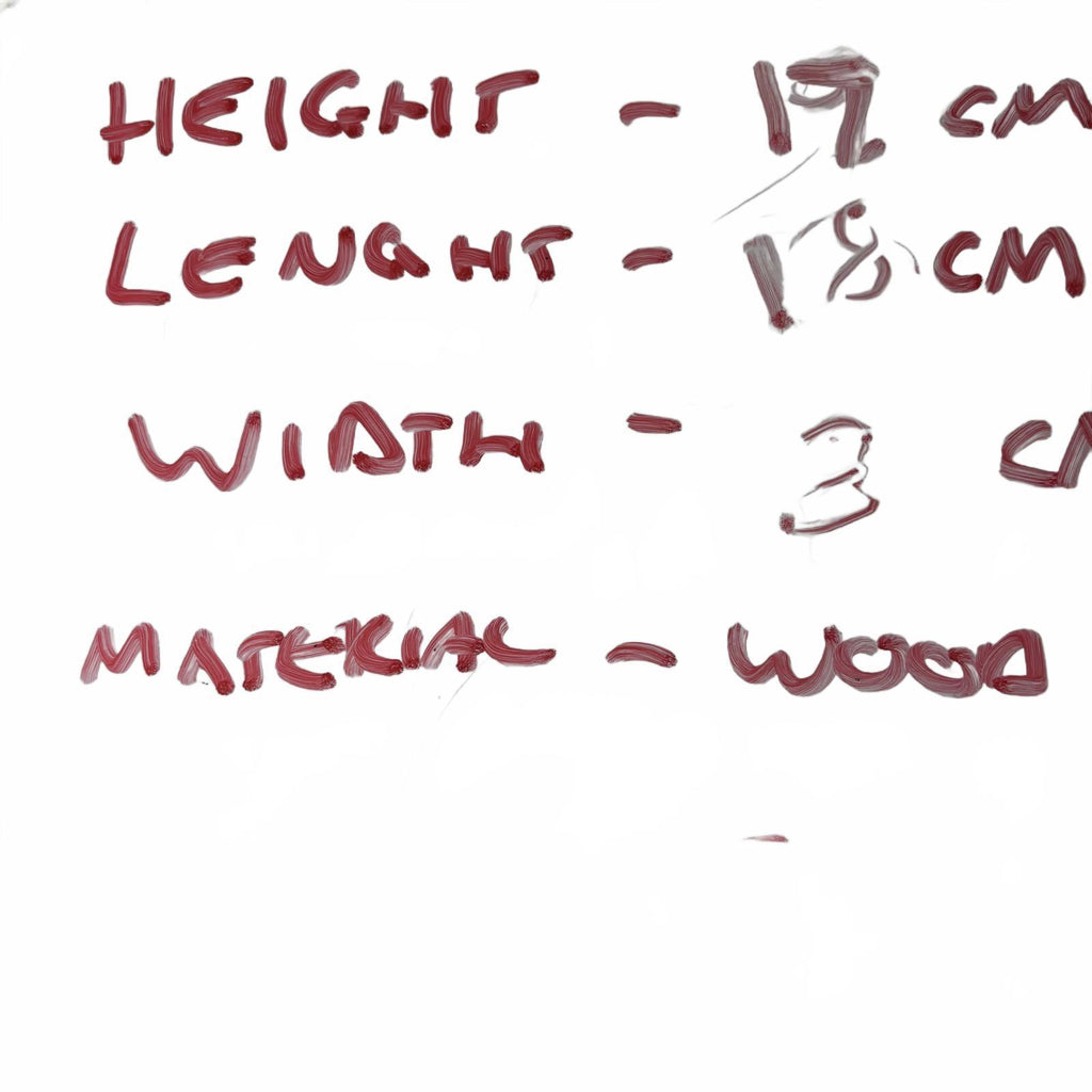 Decorative Nautical Wooden Sailboat Model w/ Blue & White Striped Sails broken m