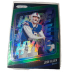 2024 Panini Prizm - Hype Green Prizm #13 Josh Allen - Buffalo Bills