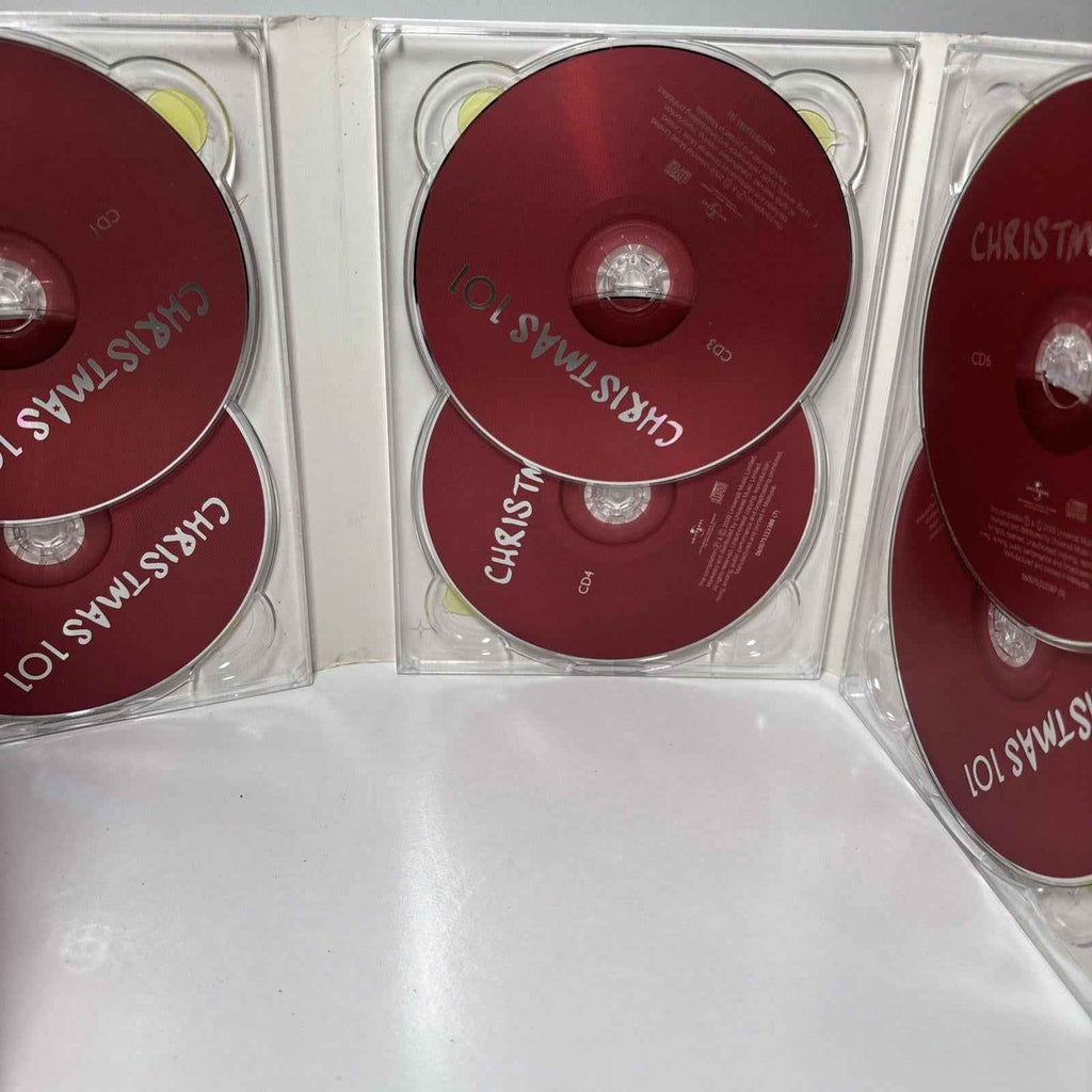 Various Artists : 101 Christmas Songs Various Artists 6 Disc CD Like New Box Set