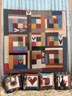 The Chook Shed - Country Accents Patchwork Wall Hanger Sew Stitch Vintage Craft - Come Sell Nearly Anything