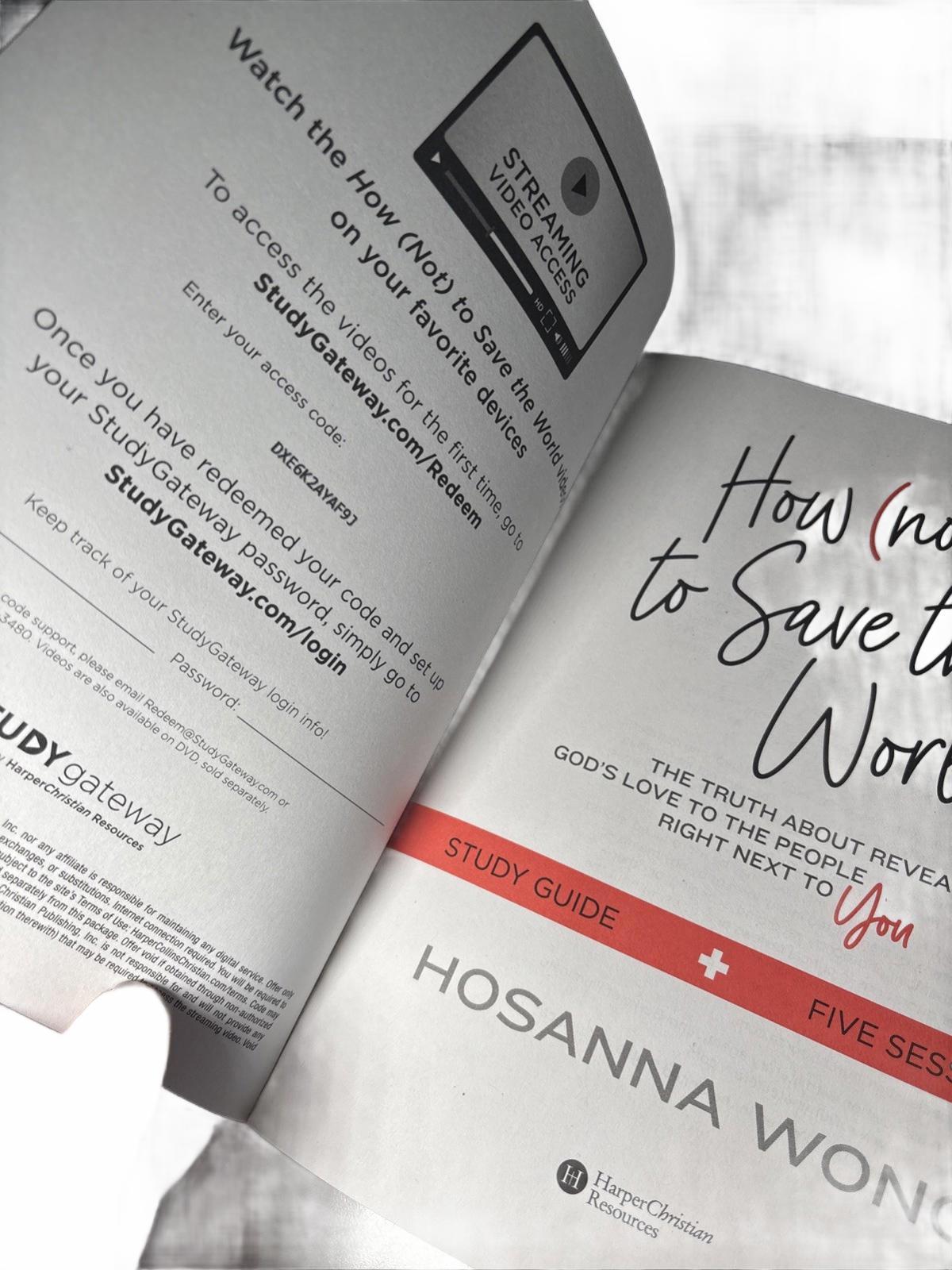 Hosanna Wong How (Not) to Save the World Bible Study Gui (Paperback) (US IMPORT) - Come Sell Nearly Anything