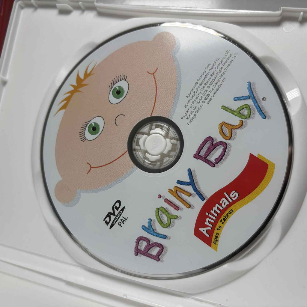 Brainy Baby Educational DVDs - Animals & Shapes and Colours