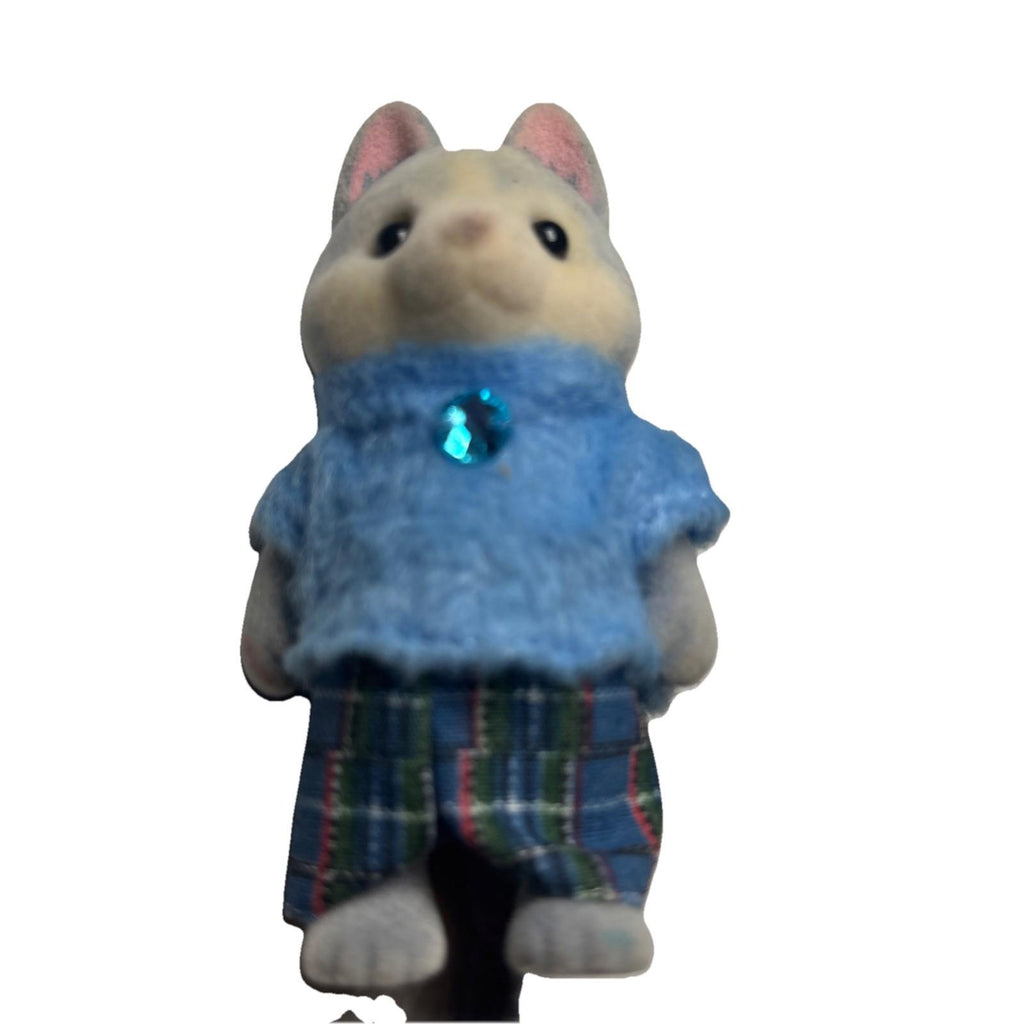 Sylvanian Families Calico Critters Husky Father Doll  Epoch Dog  Japan