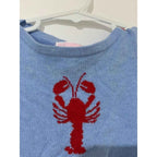 Janie and Jack Jacket Blue Lobster 3-6months Knit Jumper.