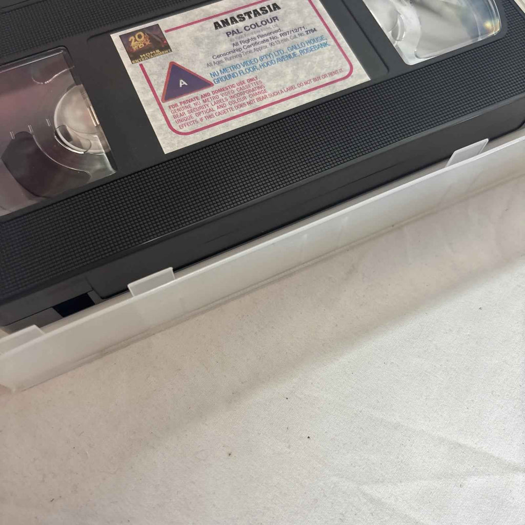 Anastasia, VHS Tape, Vintage Video, Movie, Children's, G, 1997