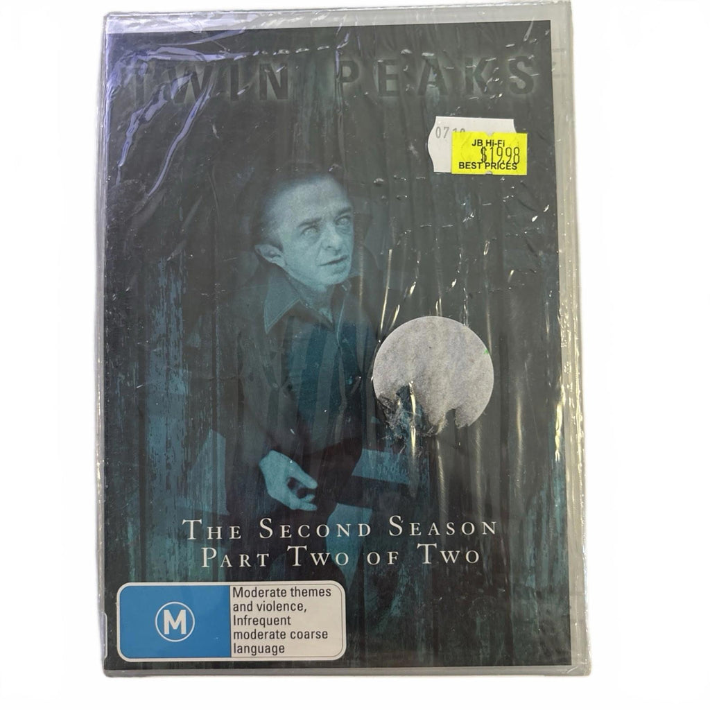DVD Disc - TWIN PEAKS SECOND SEASON PART 2 OF 2 - Region 4 Pal - NEW & SEALED - Come Sell Nearly Anything