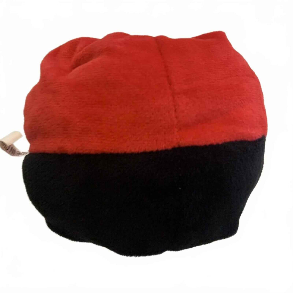 Among Us Red Impostor with Tongue Teeth Plush Huggable Plushie Round Doll Figure