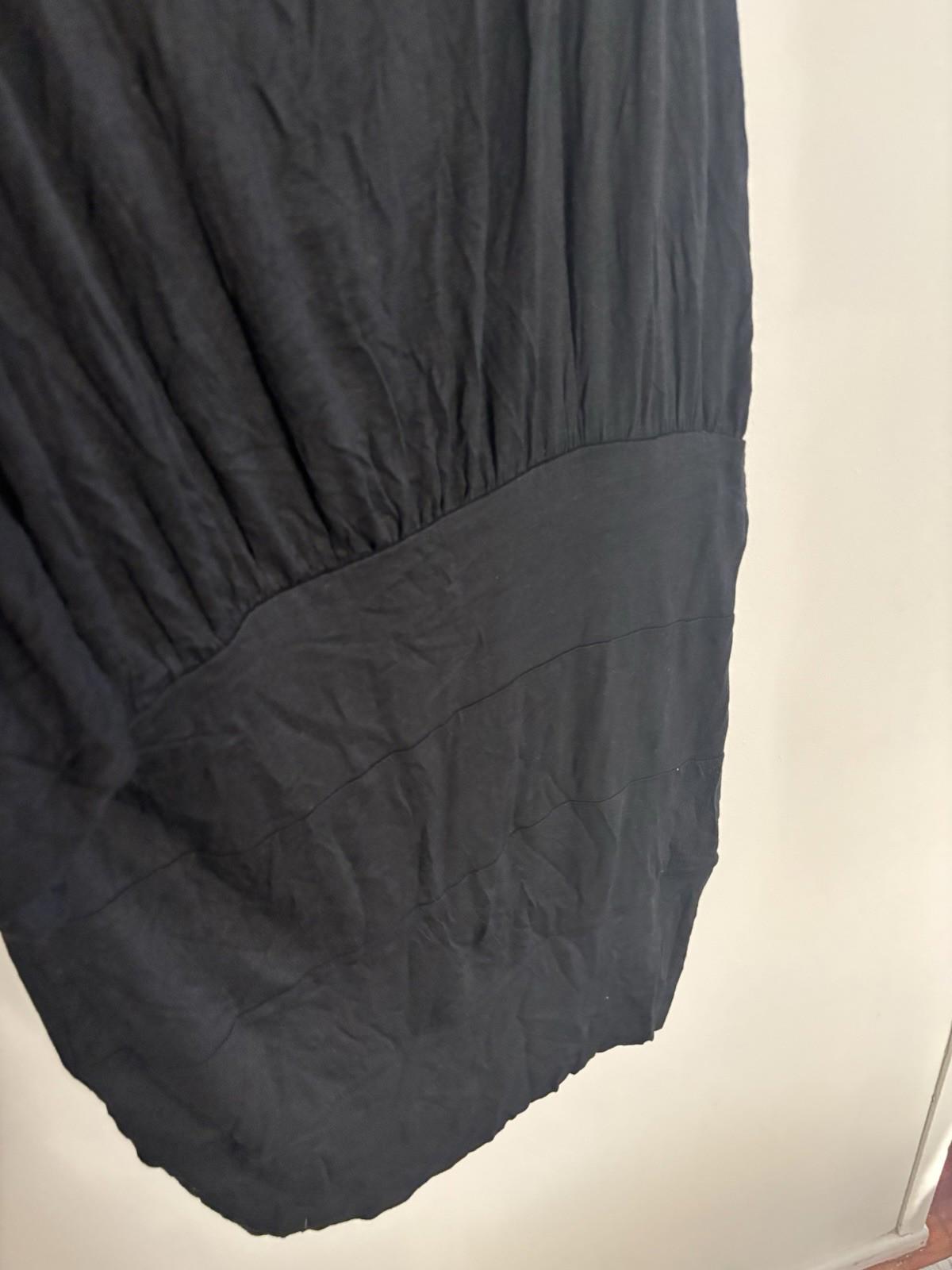 Black Zip Front Dress BNWT Miiss ME Size 14 Vintage Y2k Business Preppy - Come Sell Nearly Anything