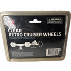 Southern Star Swirl Retro Cruiser Wheels x 2 Clear For 5’’ Skateboard Trucks - Come Sell Nearly Anything