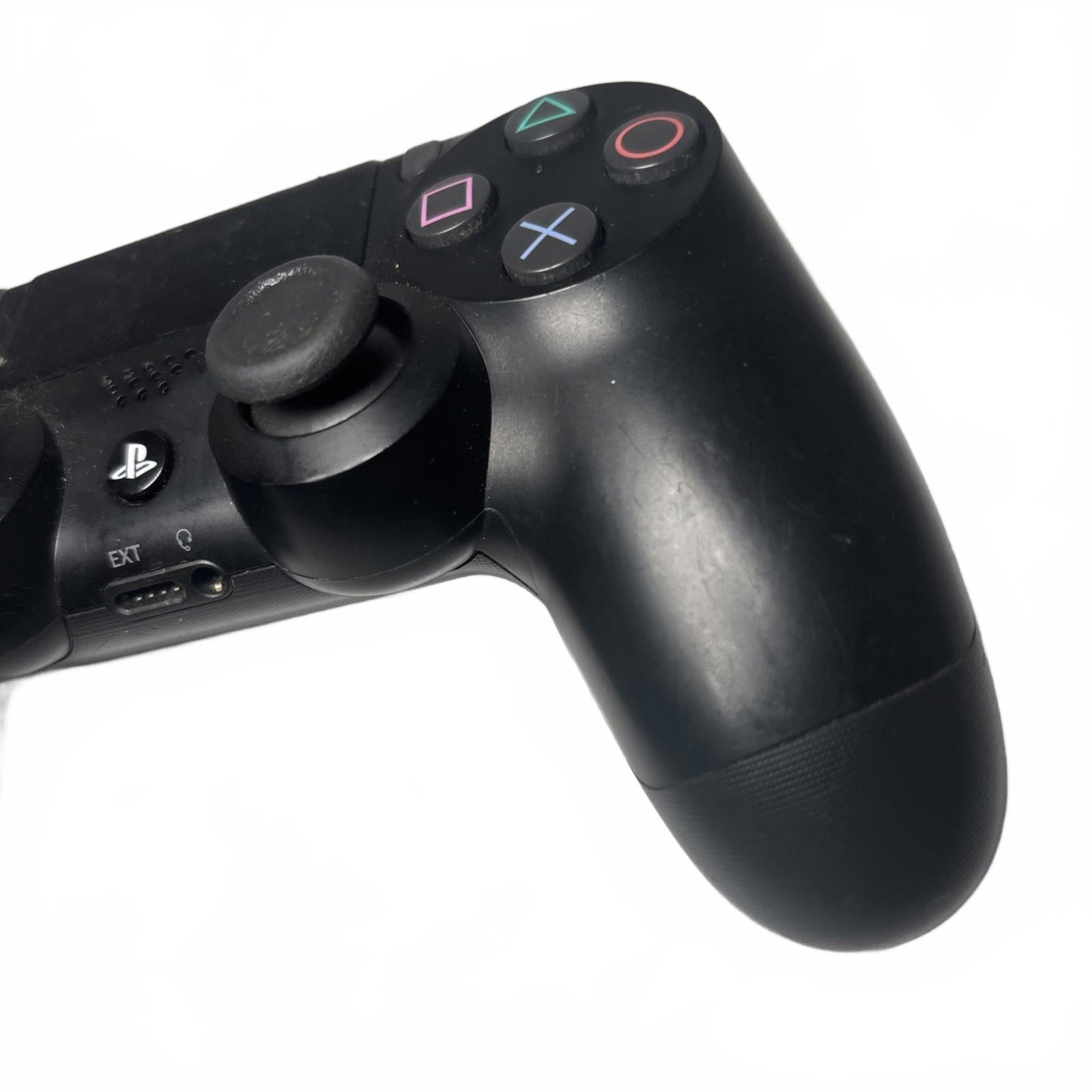 Sony PlayStation 4 PS4 Controller CUH-ZCT2E DualShock 4 Black Wireless Tested