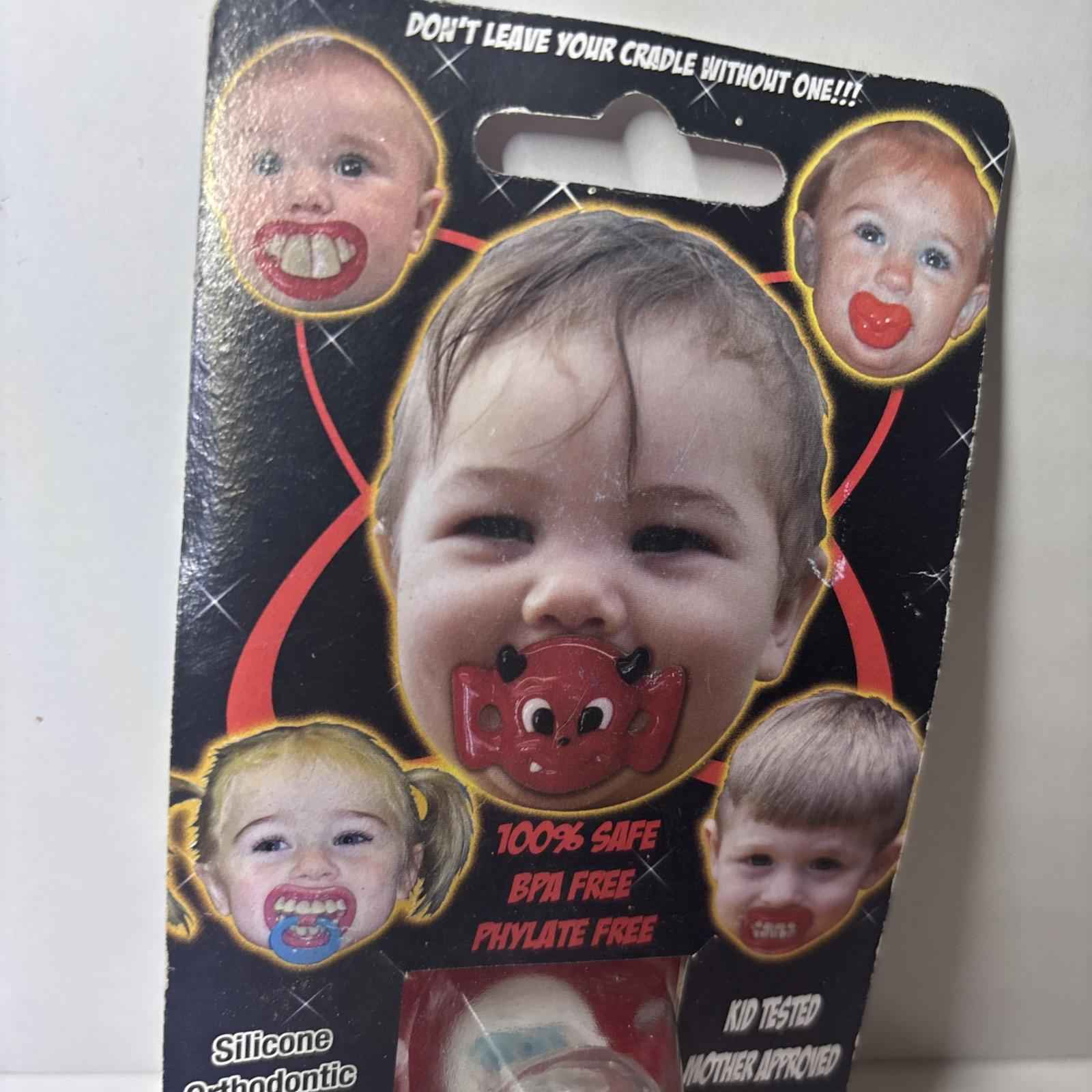 BROADWAY BABIES  NOVELTY CHILDS FUNNY PACIFIER unique baby SILICONE PACIFERS NEW