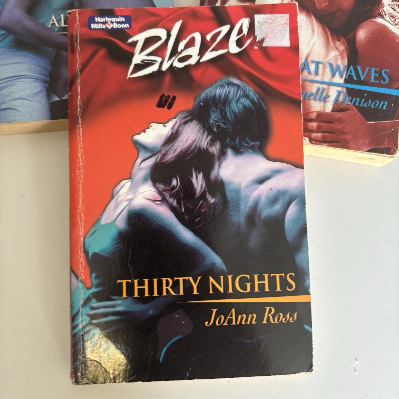 3 X Blaze Mills and Boon Paperback Books Sexy Erotic Romance Novels Bulk Lot #4 - Come Sell Nearly Anything