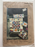 The Chook Shed - Country Welcome Patchwork Wall Hanger Sew Pattern Vintage Craft - Come Sell Nearly Anything