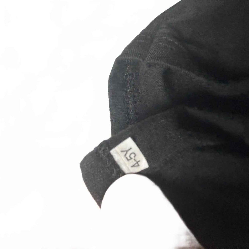 Black Graphic T-Shirt with 'Crazy Grandma' Warning Text 4-5Y