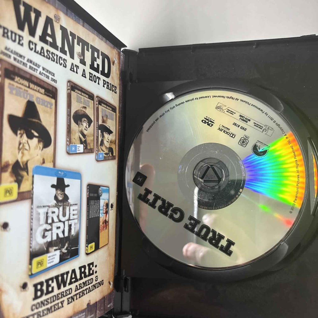 True Grit - Special Edition 3D Cover (DVD) Jeff Bridges, Matt Damon. Region 4