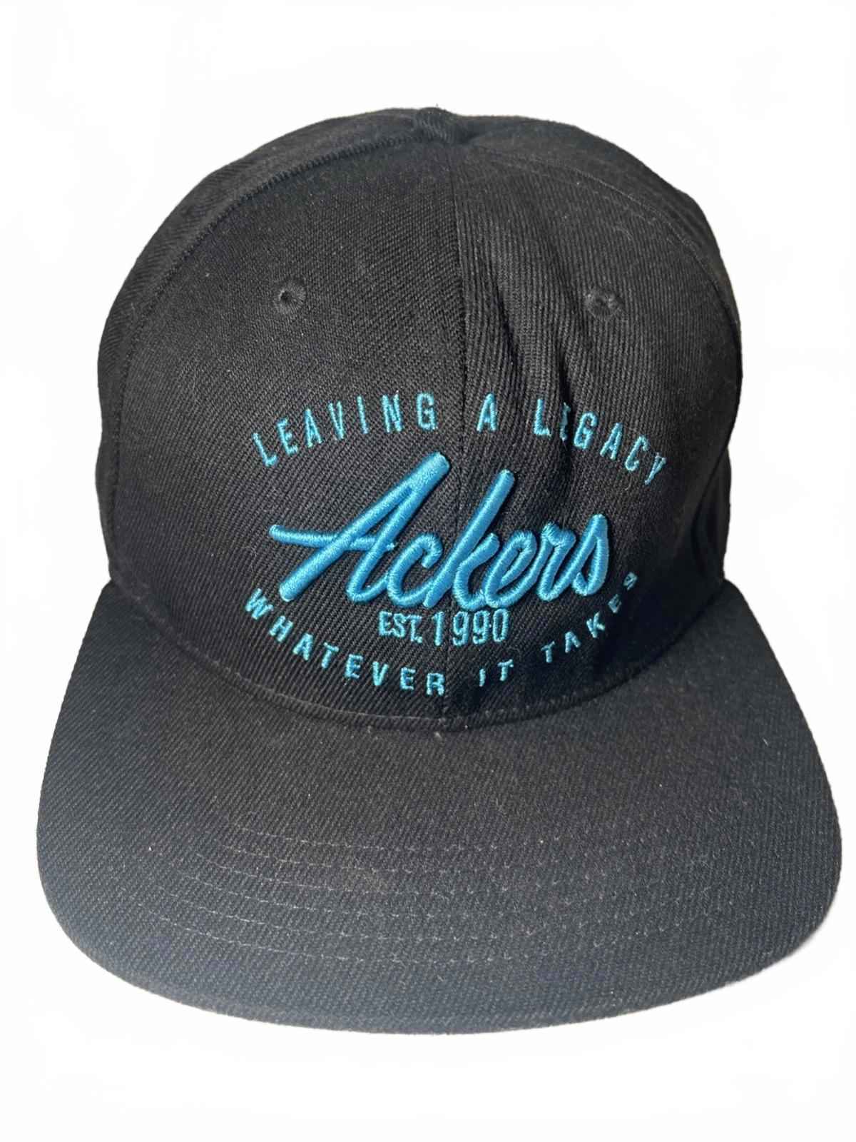 Ackers 1990  Black Cap SnapBack