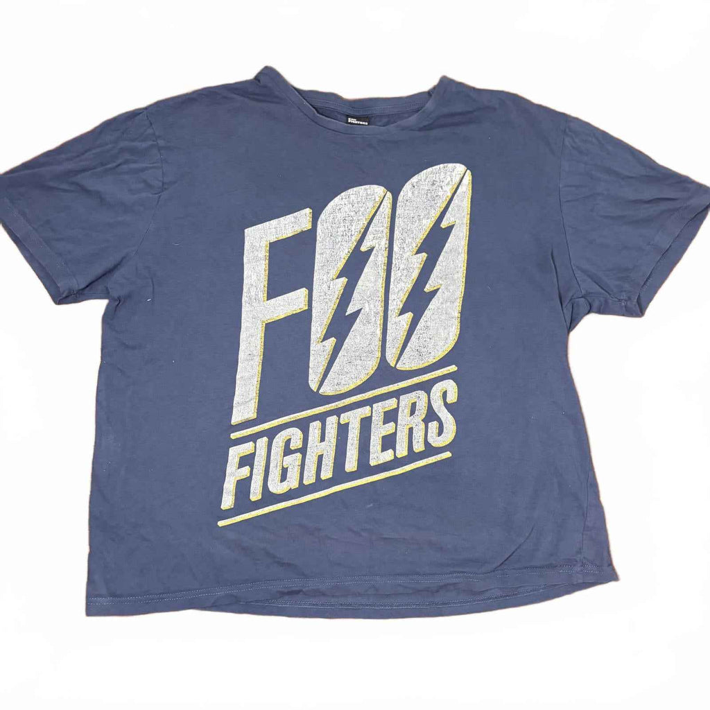 Foo Fighters Men's T-Shirt 2XL Band Tee Vintage Rock Graphic Shirt
