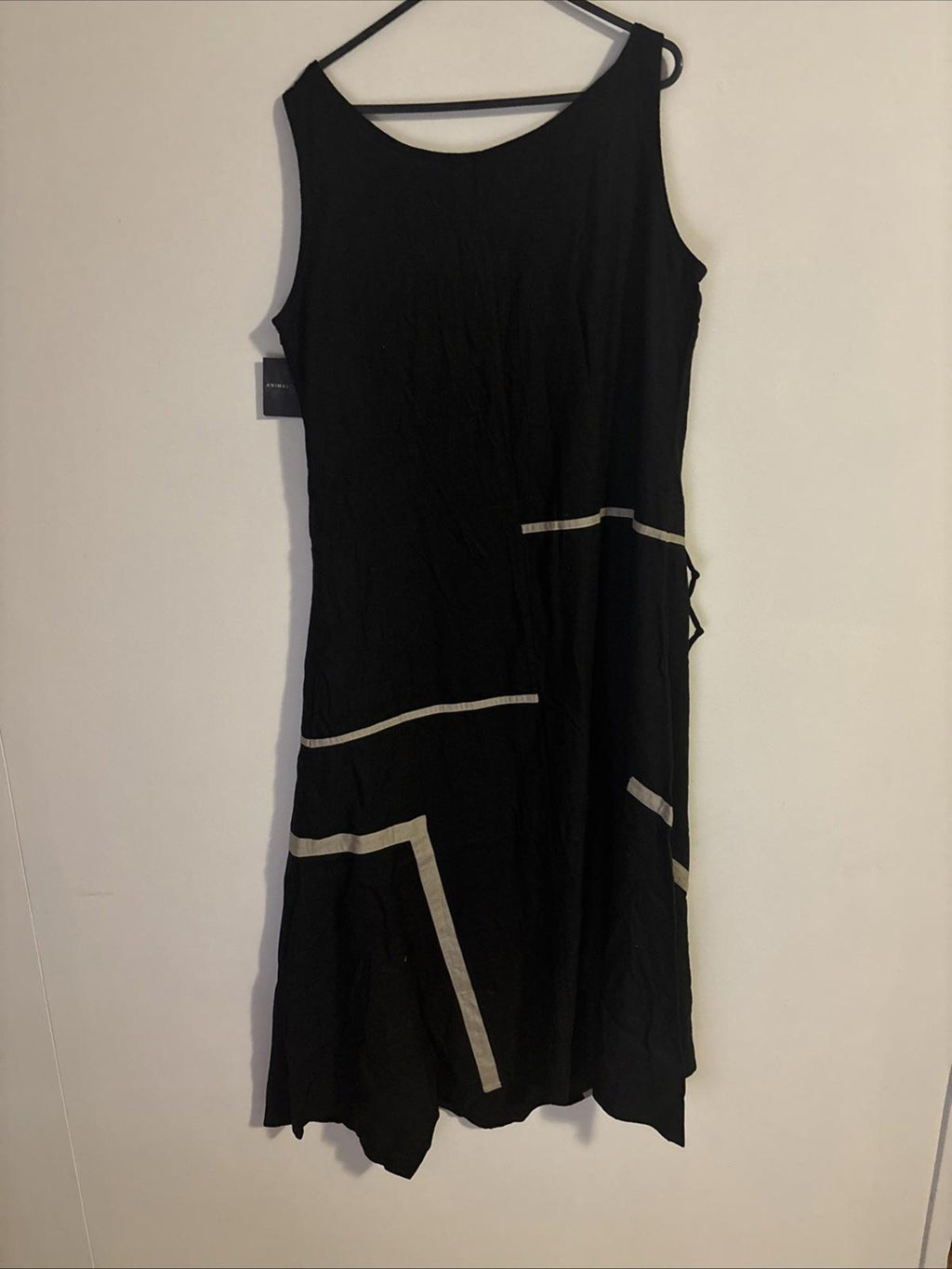 Animal Extreme Dress Size S US2 Linen Blend Sleeveless  Midi - Come Sell Nearly Anything